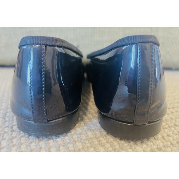 Chanel Patent Leather Blue Ballet Flats - Size 40 - 100% Authentic - Picture 11 of 16